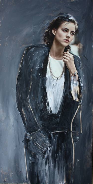 Original Portraiture Women Paintings by Ben Meyer