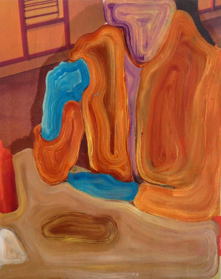 Print of Figurative Abstract Paintings by Ben Meyer