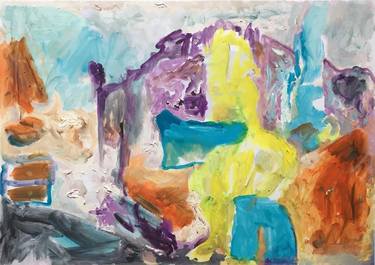 Original Abstract Expressionism Abstract Paintings by Ben Meyer