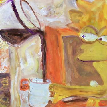 Original Expressionism Comics Paintings by Ben Meyer