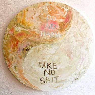 Do No Harm / Take No Shit Yin Yang thumb