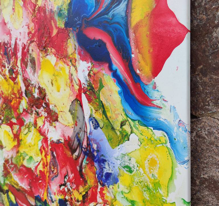 Original Abstract Painting by Joan Llaverias