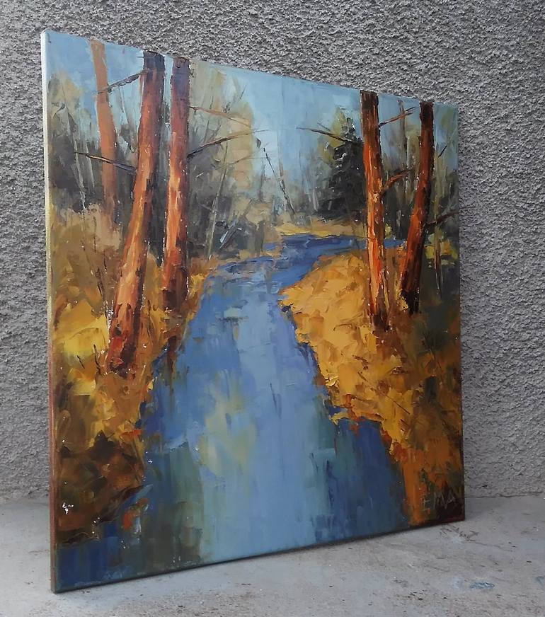 Original Fine Art Landscape Painting by Emilia Milcheva