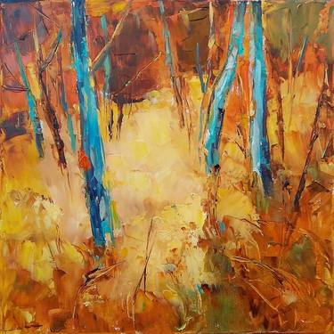 Original Expressionism Landscape Paintings by Emilia Milcheva