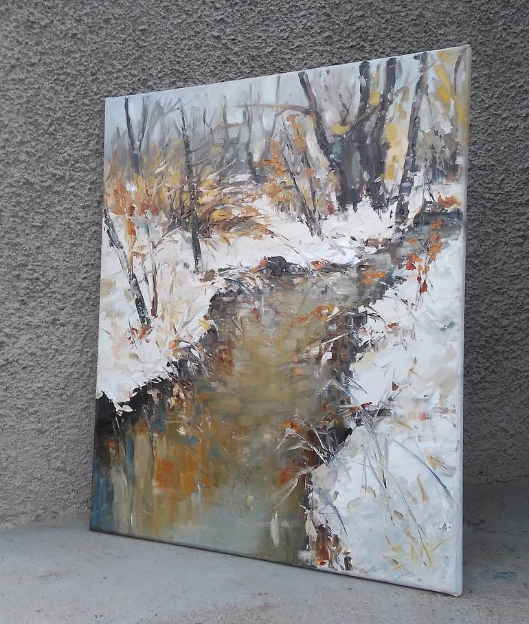 Original Impressionism Landscape Painting by Emilia Milcheva