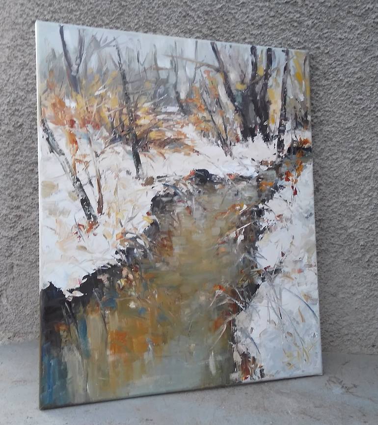 Original Impressionism Landscape Painting by Emilia Milcheva