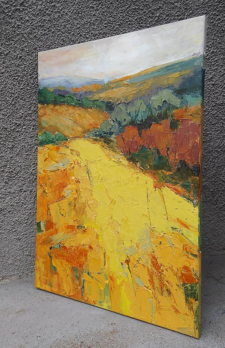 Original Contemporary Landscape Painting by Emilia Milcheva