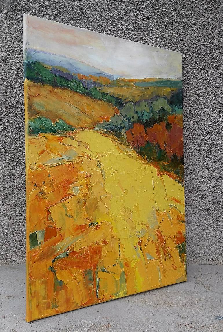 Original Contemporary Landscape Painting by Emilia Milcheva