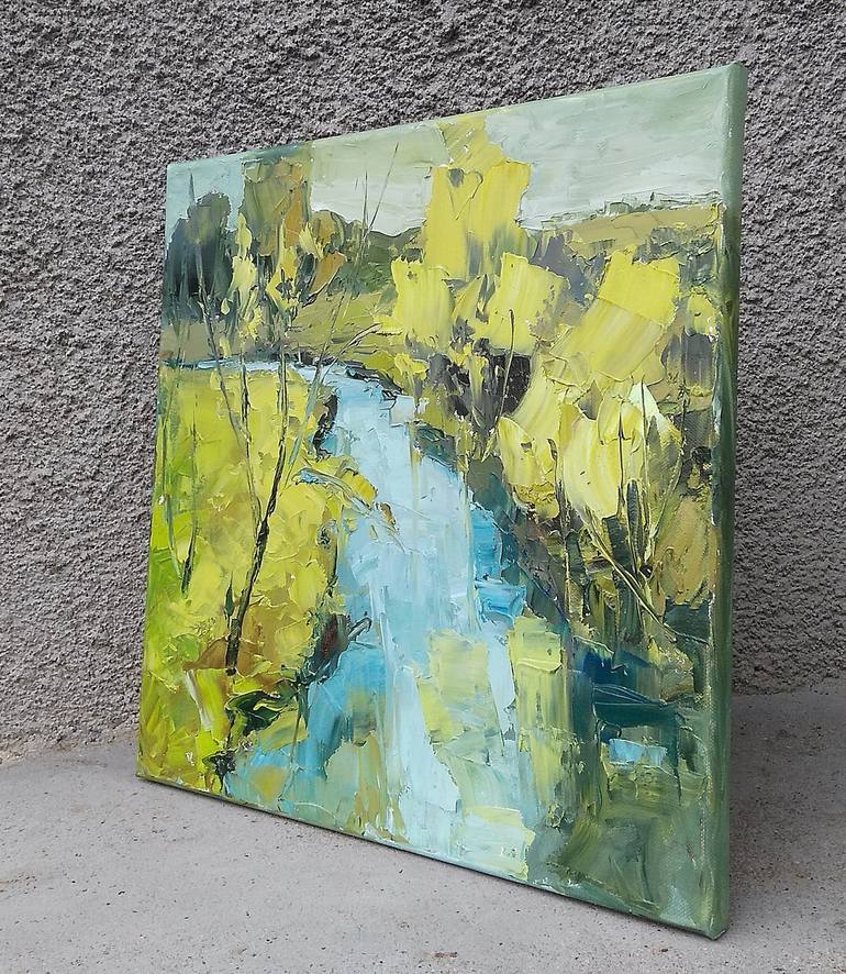 Original Contemporary Landscape Painting by Emilia Milcheva