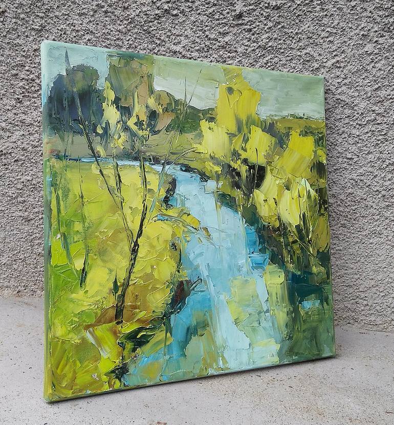 Original Contemporary Landscape Painting by Emilia Milcheva