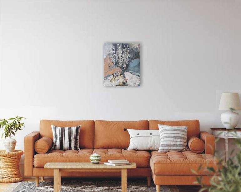 Original Abstract Landscape Painting by Emilia Milcheva