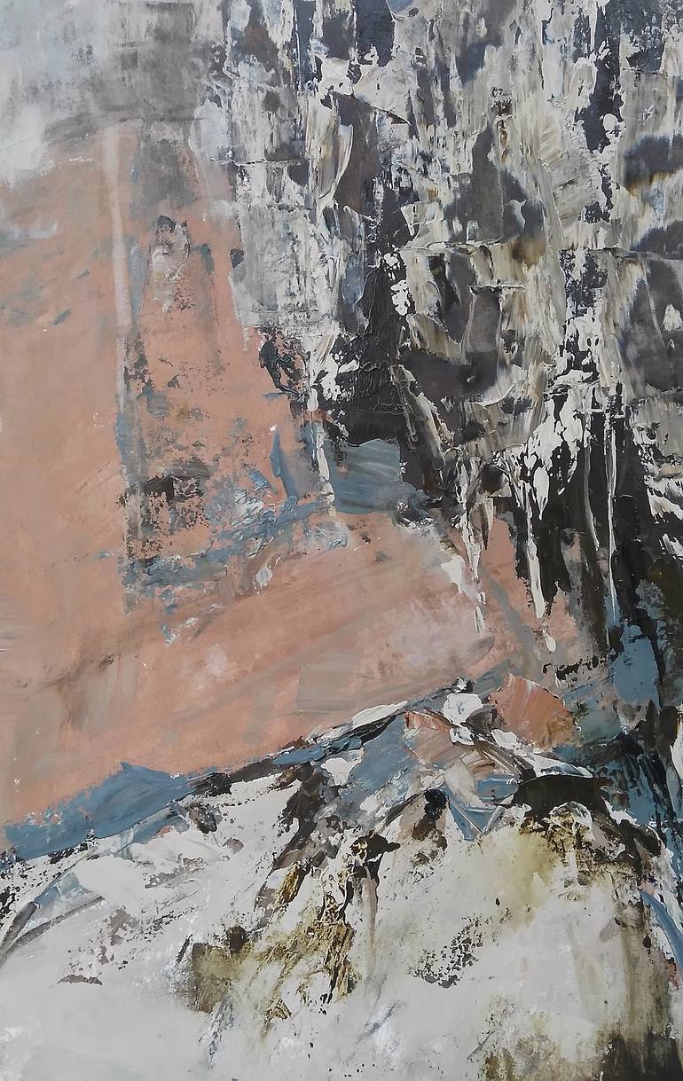 Original Abstract Landscape Painting by Emilia Milcheva