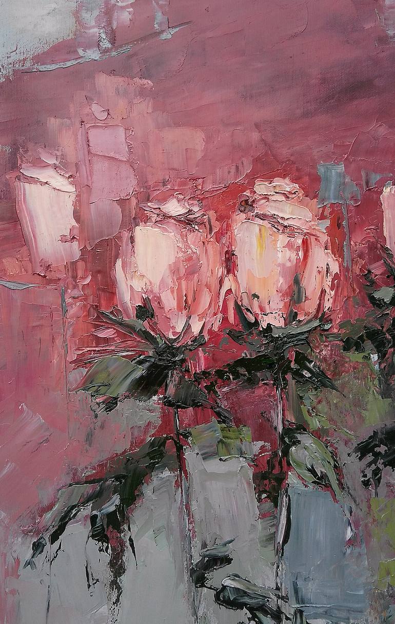 Original Contemporary Floral Painting by Emilia Milcheva