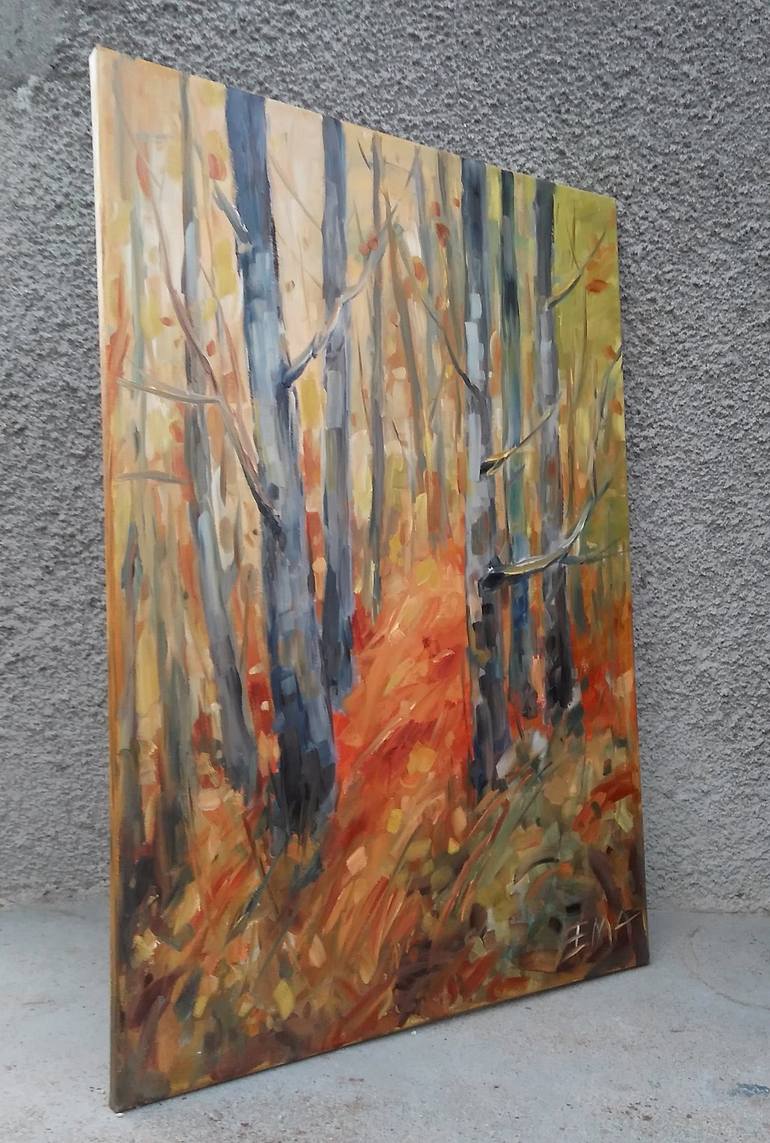 Original Modern Landscape Painting by Emilia Milcheva