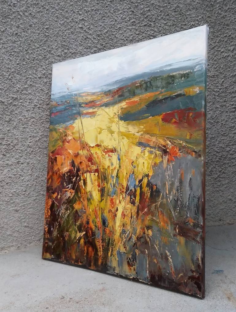 Original Modern Landscape Painting by Emilia Milcheva