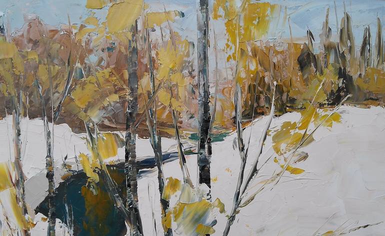 Original Contemporary Landscape Painting by Emilia Milcheva