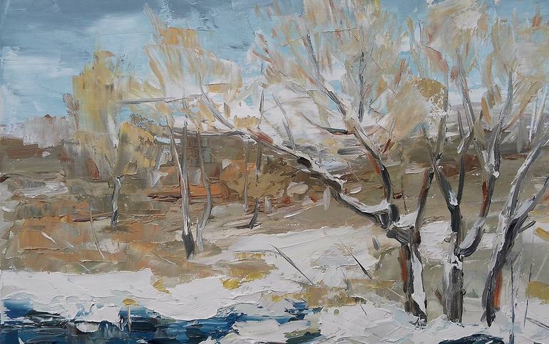 Original Contemporary Landscape Painting by Emilia Milcheva