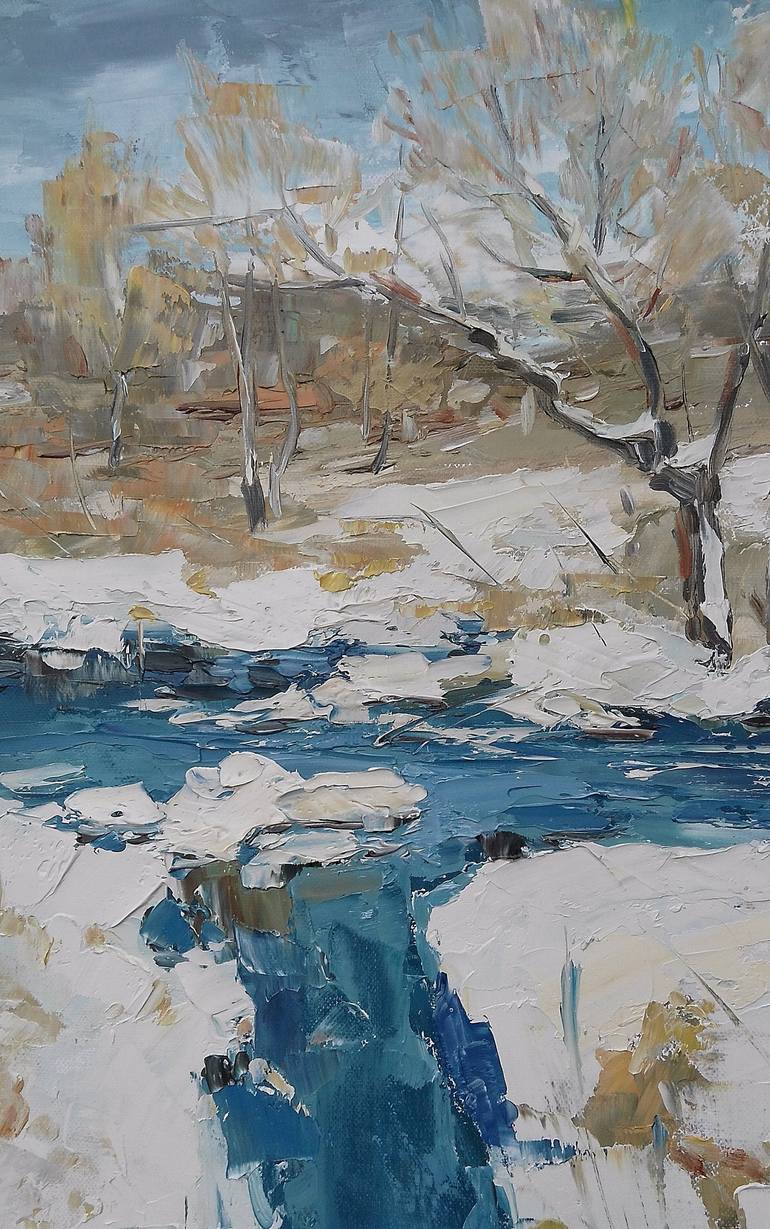 Original Contemporary Landscape Painting by Emilia Milcheva