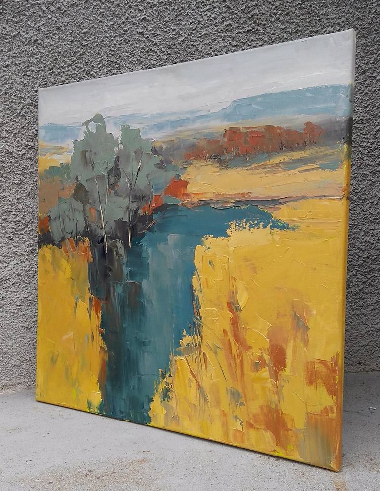 Original Modern Landscape Painting by Emilia Milcheva