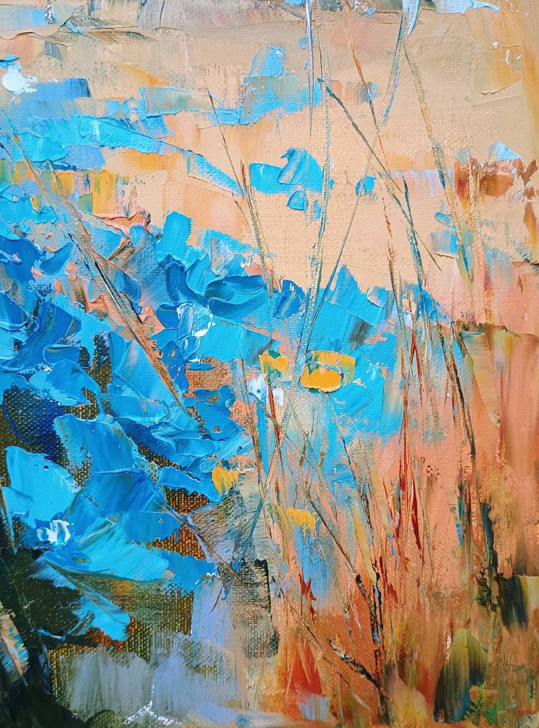 Original Expressionism Landscape Painting by Emilia Milcheva