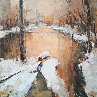 Original Fine Art Landscape Paintings by Emilia Milcheva