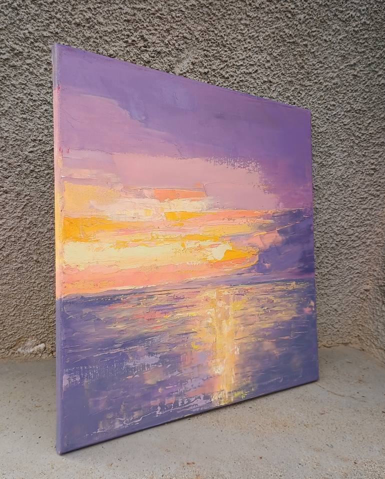 Original Expressionism Landscape Painting by Emilia Milcheva