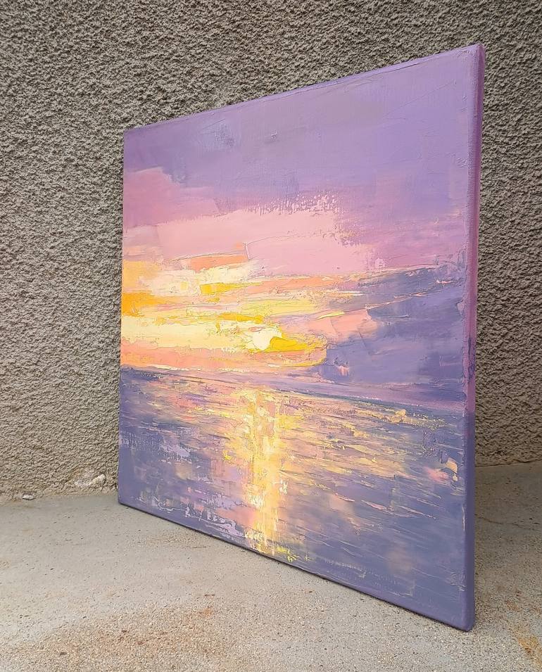 Original Expressionism Landscape Painting by Emilia Milcheva