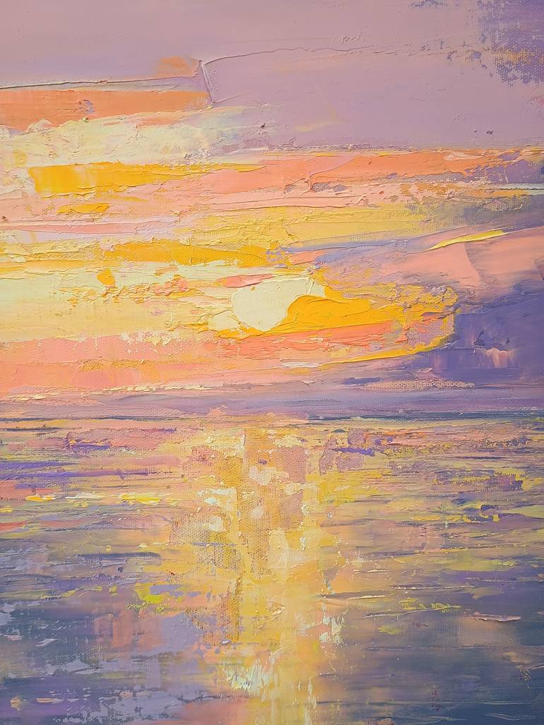 Original Expressionism Landscape Painting by Emilia Milcheva