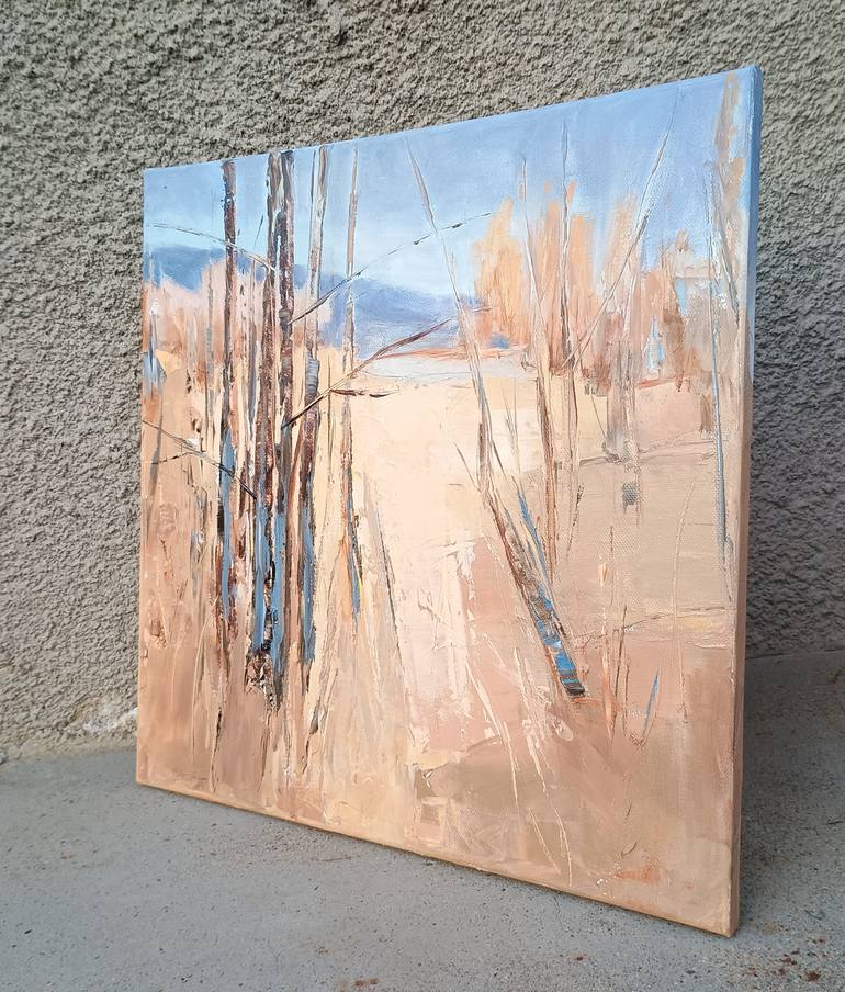 Original Expressionism Landscape Painting by Emilia Milcheva