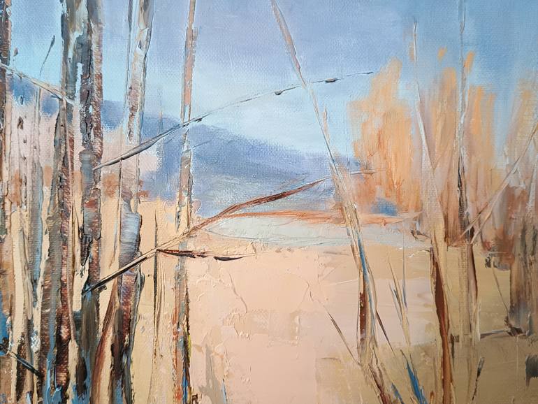 Original Expressionism Landscape Painting by Emilia Milcheva