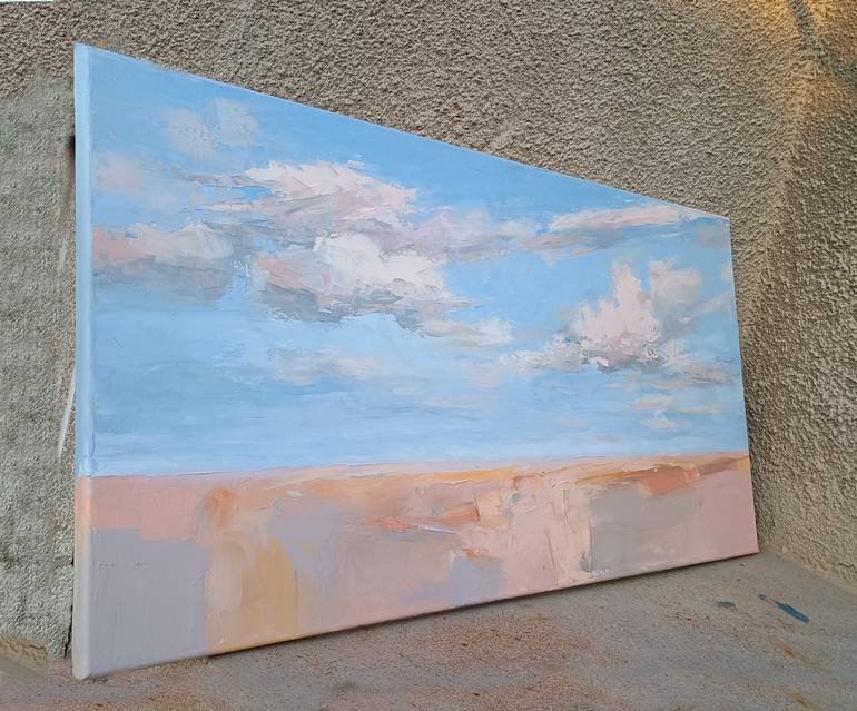 Original Expressionism Landscape Painting by Emilia Milcheva