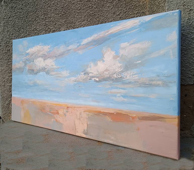 Original Expressionism Landscape Painting by Emilia Milcheva