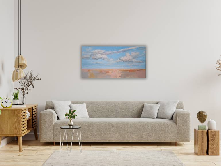 Original Expressionism Landscape Painting by Emilia Milcheva