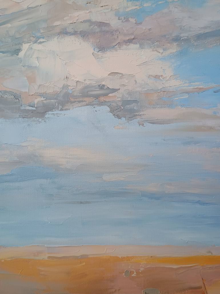 Original Expressionism Landscape Painting by Emilia Milcheva