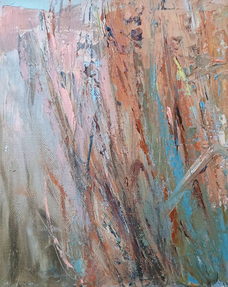 Original Expressionism Landscape Painting by Emilia Milcheva