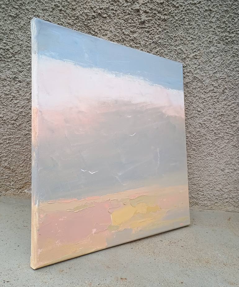 Original Expressionism Landscape Painting by Emilia Milcheva