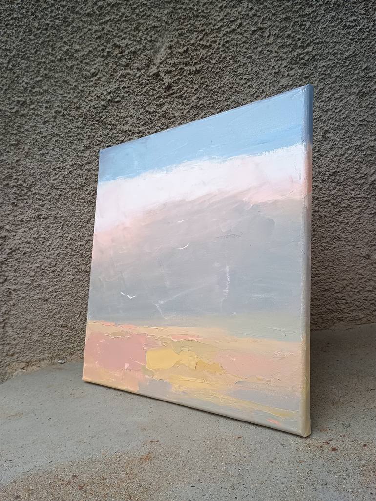 Original Expressionism Landscape Painting by Emilia Milcheva