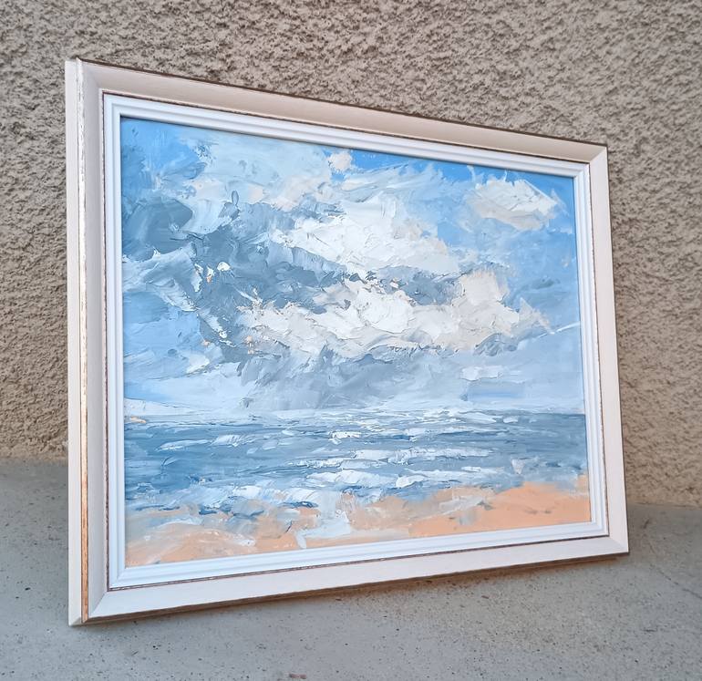 Original Expressionism Landscape Painting by Emilia Milcheva