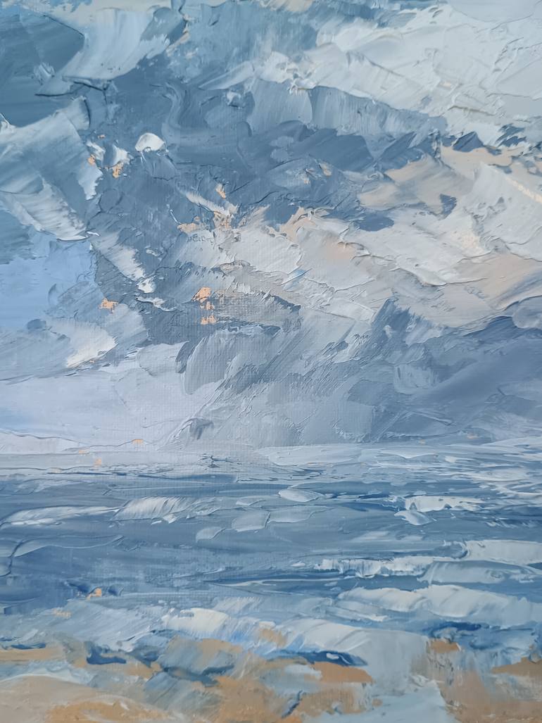 Original Expressionism Landscape Painting by Emilia Milcheva