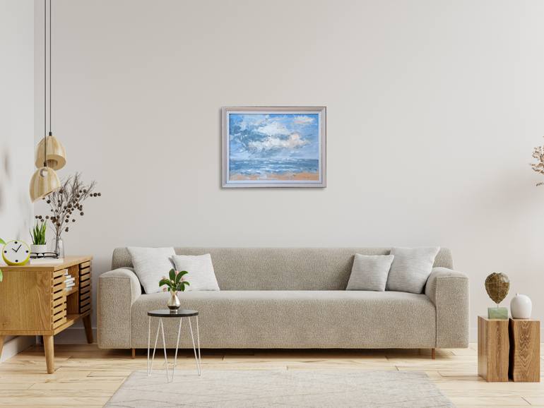 Original Expressionism Landscape Painting by Emilia Milcheva