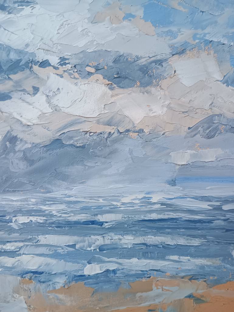 Original Expressionism Landscape Painting by Emilia Milcheva