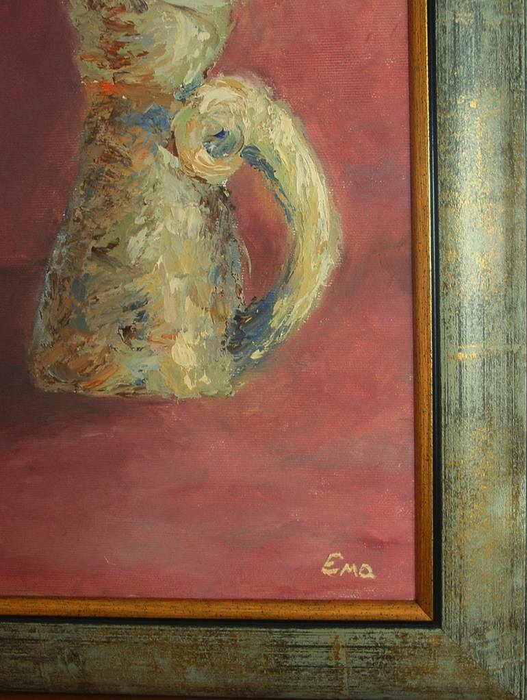 Original Expressionism Still Life Painting by Emilia Milcheva