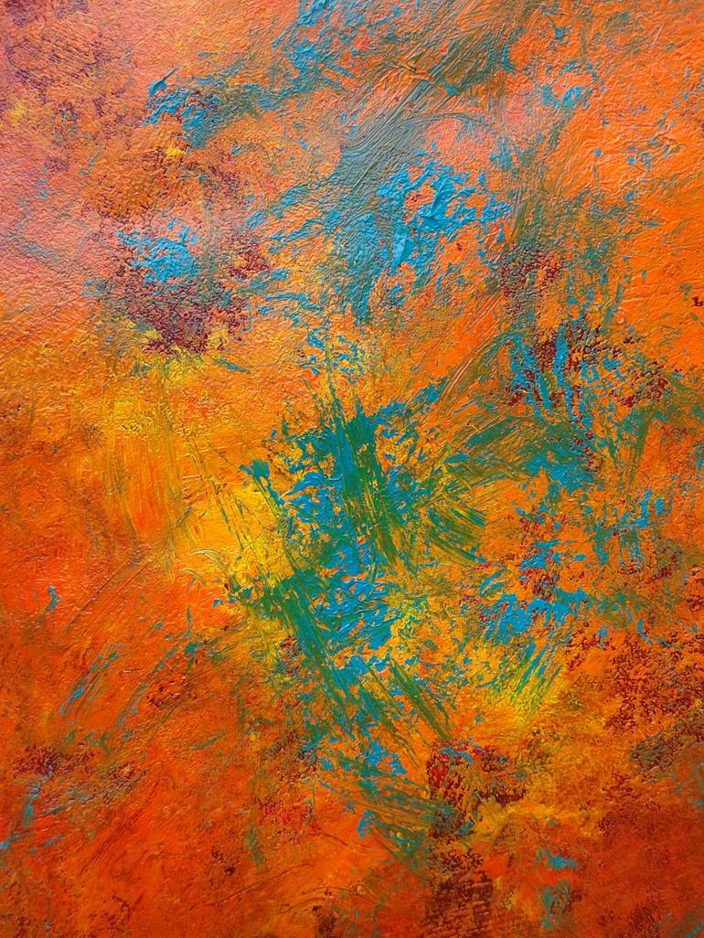 Original Expressionism Abstract Painting by Emilia Milcheva