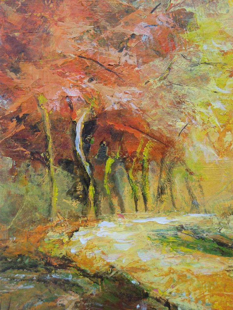 Original Landscape Painting by Emilia Milcheva