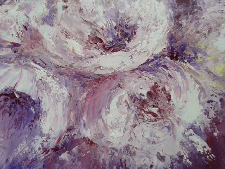 Original Expressionism Floral Painting by Emilia Milcheva