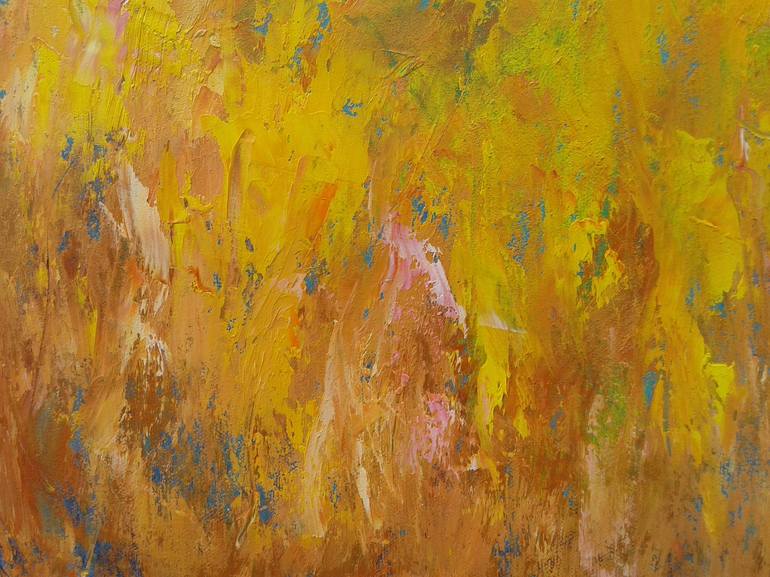 Original Abstract Expressionism Abstract Painting by Emilia Milcheva