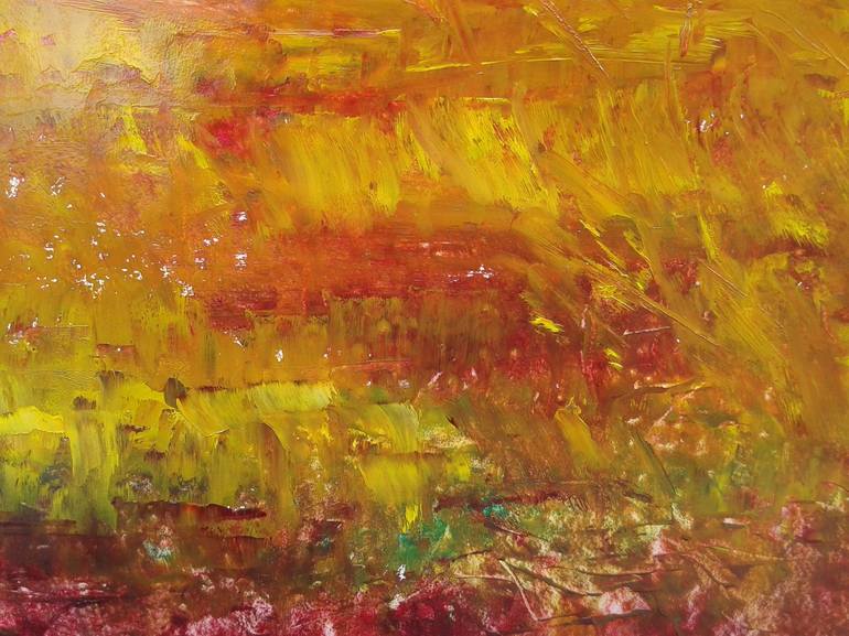 Original Expressionism Landscape Painting by Emilia Milcheva