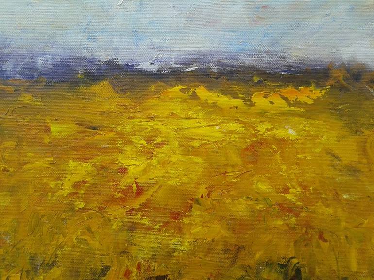 Original Expressionism Landscape Painting by Emilia Milcheva