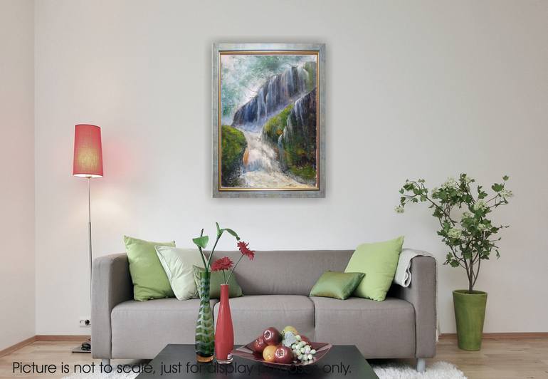 Original Expressionism Landscape Painting by Emilia Milcheva