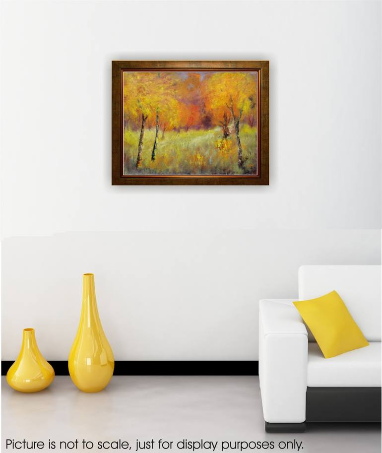 Original Expressionism Landscape Painting by Emilia Milcheva